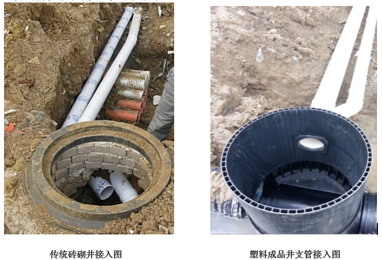 支管如何接入塑料檢查井？